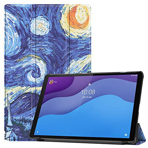 Lobwerk Funda para Lenovo Tab M10 2nd 2020 TB-X306F TB-X306X de 10,1 Pulgadas, con función Atril y función de Encendido y Apagado automático