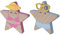 dekorative witzige Dekofiguren sommerliche Holzsterne als Badefiguren Boy and Girl