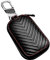 Astuccio Portachiavi Auto, Custodia Portachiavi in Pelle Proteggi Chiave per Auto Borsa con Cerniera Portachiavi Portachiavi per Auto con Gancio in Metallo Unisex Portafoglio Chiave Auto Portafogli