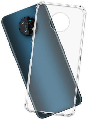 mtb more energy® Coque Soft Armor compatible avec Nokia G50 5G (6.82) – Coins renforcés – Protection d'appareil photo – TPU 1,5 mm – Coque de protection pour téléphone portable