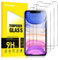 Pnakqil 3 Stück für Schutzfolie für iPhone 11/XR Schutzfolie 9H Härte Full Screen Schutzglas Ultra-HD Displayschutzfolie Blasenfrei Anti-Kratzen Ultra-Klar Anti-Fingerprint 6,1