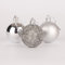 50mm/18Pcs Christmas Baubles Shatterproof Silver, Christmas Tree Decorations Ball Ornaments Balls Xmas Hanging Decorations Holiday Decor - Shiny,Matte,Glitter