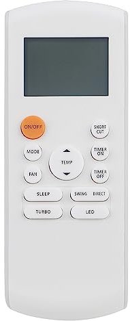 ALLIMITY Reemplazo de Mando a Distancia Aire Acondicionado adaptar por Media Air Conditioner AC A/C RG57B/BGE RG57B1/BGE RG57B2/BGE RG57A6/BGEF RG57D/BGE