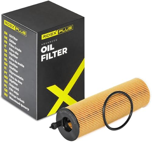 RIDEX PLUS Ölfilter Motorölfilter Filtereinsatz mit Dichtung 7O0243P Kompatibel mit MERCEDES-BENZ C-Klasse T-modell S205 C-Klasse Limousine W205 E-Klasse Limousine W213 V-Klasse W447 A-Klasse W177