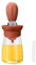 TINMIX Oil Dispenser with Brush - 2 IN 1 Olive Oil Dispenser Bottle with Silicone Pastry Basting Brush for Kitchen Cooking, Oil Bottle for Vinegar Sauce BBQ Grill Frying, T-OB22 (Red)