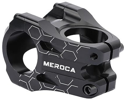 BBTISG 31,8mm MTB Vorbau, Schwarz 35 mm Fahrrad Vorbau Fahrradlenker CNC Aluminiumlegierung Fahrrad Lenker Vorbau für die meisten Rennrad Vorbau für Rennrad, Mountainbike, MTB, BMX, Radfahren