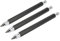 3-teiliges Mechanisches Zimmermannsbleistift-Set, 5,6 Mm Graphitstifte mit Spitzer, Bequem zu Bedienen, Breite Anwendung (BLACK)