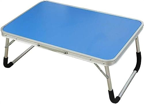 Mesa de Cama para Ordenador portátil, Escritorio, Bandeja de Desayuno Plegable, Soporte de Lectura, aleación de Aluminio pequeña