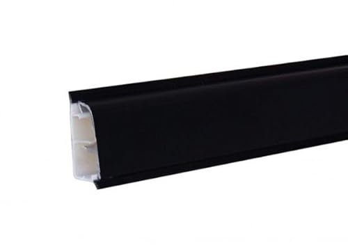 AERREGI SET ALZATINA | SPALLETTA PER TOP CUCINA | ALZATINA COLORE NERO COMPLETA DI ACCESSORI | LUNGHEZZA 2 METRI | ALZATINA RESISTENTE MADE IN ITALY