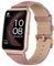 KoGiio Cuir Bracelet Compatible avec Huawei Watch Fit/Watch Fit New/Watch Fit Elegant/Watch Fit SE, Hommes et Femmes de Cuir Bracelet de Remplacement - Rose