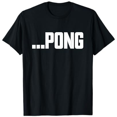 Tischtennis Partner Outfit Tischtennisschläger Ping Pong T-Shirt