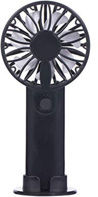 Desk Fans Small Portable Fan Hand Held Travel Air Cooling Powered By 2x AA Battery For Outdoor