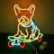 SIGNSHIP Cartel LED de gato de neón con luz de neón, decoración de pared, letrero de neón para el hogar, salón, dormitorio, cocina, cerveza, bar, fiesta, regalos para niños y niñas (Dog)