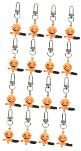 GALPADA 16piezas Colgantes De De Halloween Para Llaveros y Decoración De Bolsas