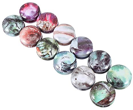 BELLIFFY 12st Kerzenglas Diy Kerzendosen Glas Mini-runddose Mit Deckel Teelichter Kerze Aufbewahrungsdose Für Wachsschmelze Kerze Dose Kerzenbehälter Selber Machen Tee Blechdose Weißblech