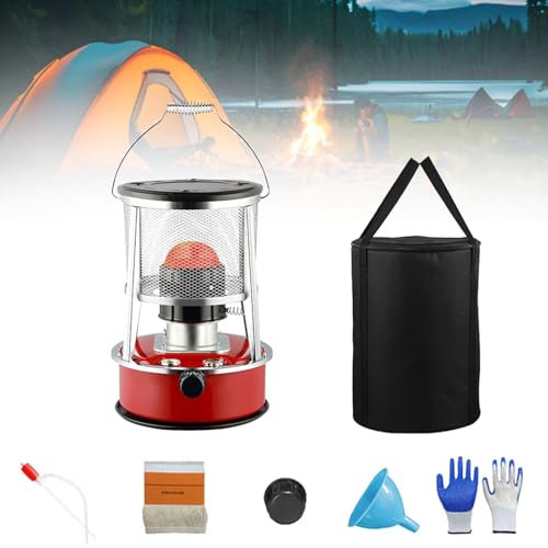 Kerosene Stove Heater,camping Gas Stove for Indoor Outdoor Patio,mini kerosene heater, 4.6L kerosene space heater, kerosene heaters for outdoor use, for Ice Fishing Hunting Survival Emergency