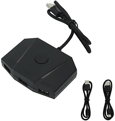 PS5-Tastatur-Maus-Adapter-Konverter, Einfache Plug-and-Play-App-Steuerung für PS5-Spiele (VX2 AimBox)