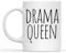 HSIRYAOHD The Best Mug cadeau d'anniversaire cool pour collègues, hommes et femmes, lui ou elle, sœur, tasse à café Drama Queen 325 ml