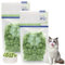 Snack per gatti con erba di gatto, 200 g, snack essiccati per gatti, erba di gatto per la cura dentale e la rimozione dei gomitoli, snack all'erba gatta