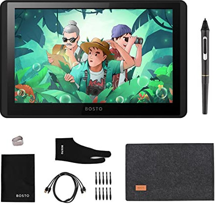 LCD Graphics Drawt Tablet Monitor 11.6 Pollici Schermo HD HD VIVIO VIVI Disegna Digitale Pennello Sinato per Disegno, Scrittura, Design per il Disegno