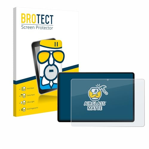 BROTECT Schutzglas für Samsung Galaxy Tab S10 FE+ WiFi | Entspiegelnder Displayschutz Made in Germany Schutzfolie Glas Matt Anti-Reflex Kratzfest 9H Anti-Fingerprint Einfache Montage
