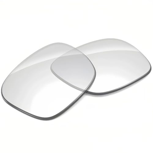 Ersatzgläser für Ray-Ban Meta RW4006 RW4008 50 mm 53 mm Smart-Brillen Transition-Gläser (Klar, Millimeter, 50mm für RW4006)