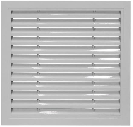Nexarelle Aluminum Air Vent Grille 12x12 Inch(Duct Opening) Gray