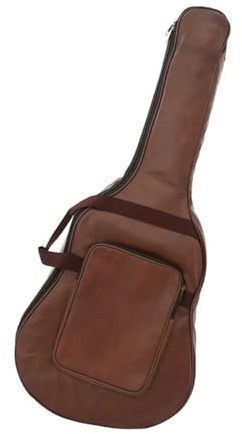 WWPMNQD Gitarrentasche Gitarrentasche aus PU-Leder for 40'' und 41'' Gitarrenteile für Musiker
