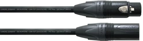 Cordial Ecocord Mikrofonkabel XLR Female/XLR Male Neutrik 2,5 m