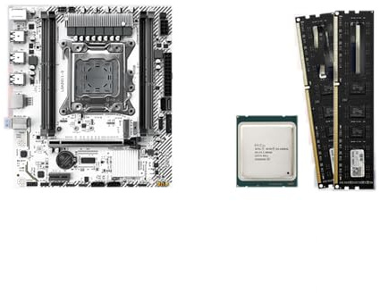 Compatibilità Fit For JGINYUE X79M-G Scheda madre M-ATX combo E5 2650v2 8 GB * 2 1600 MHz DDR3 no-ECC RAM kit bundle for Office GAMING home