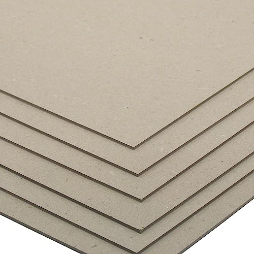 CARTONE GRIGIO SPESSORE 2 MM. Formato cm 50x70 CONFEZIONE 10 PZ