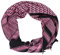 Harrys-Collection Damen Herren PLO Pali Tuch Schal in 20 Farben Shemagh, Farben:Rosa