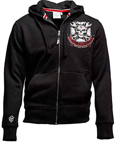 West Coast WCC Choppers Hoodie Mechanic Zip Black-XXL