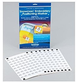 Brother Positionierung-Sticker (8 Blatt a´63 Sticker)