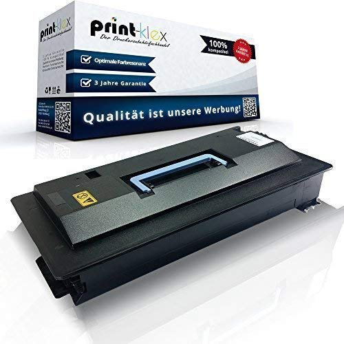 Print-Klex Tonerkartusche kompatibel für Kyocera TK70-40.000 Seiten kompatibel für Kyocera FS 9100 DN FS 9100 DN/B FS 9100 DN/M FS 9120 FS 9120 DN Schwarz Black TK 70 370AC010 - Office Plus Serie