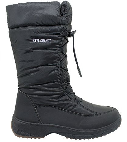 Styl Grand - 3102 - Doposci Stivale in PU Nero 36