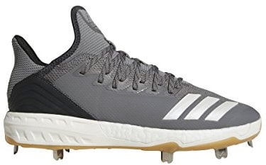 adidas Icon 4 Cleat Men's Baseball 12 Grey-Cloud White-Carbon
