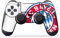DeinDesign Skin kompatibel mit Sony Playstation 4 PS4 Slim Controller Folie Sticker FC Bayern München Logo FCB
