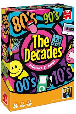 Diset - The Decades, Familienbrettspiel und Erwachsene, ab 8 Jahren