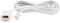 Uvital BT Telephone Extension Cable 5M, White 6P4C Male to Female, Compatible with Home Phones, Office Fax Machines, Modems, Routers (Below 4 Lines)