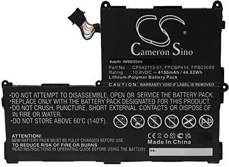 vhbw Akku kompatibel mit Fujitsu Stylistic Q704 Tablet Pad (4150mAh, 10,8V, Li-Polymer)
