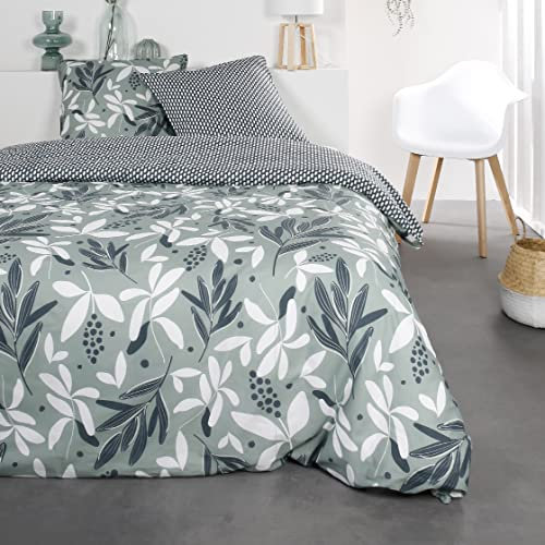 TODAY Bettwäsche für Doppelbett, 240 x 260 cm, Baumwolle, Bedruckt, Sunshine 7,7 cm