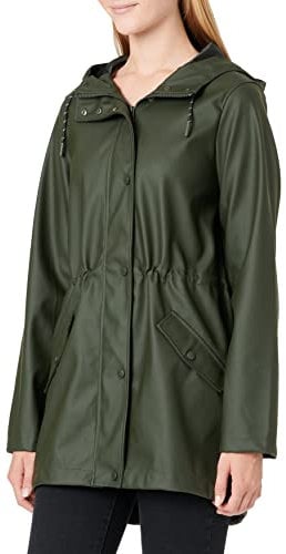 VERO MODA TALL Vmmalou Noos Tall Veste enduite, Kaki, Femme