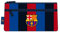 safta Unisex Kinder 1ª Mannschaft Federmäppchen mit doppeltem Reißverschluss von F.C. Barcelona 22/23, 230 x 110 mm, Marineblau und Granatrot, Estándar