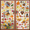 161 Stück Herbstdeko Fenster, Herbst Dekoration, Fensterbilder Herbst, Fenstersticker, Herbst Deko, Fensterbilder Herbst Kinder, Fenstersticker Herbstdeko für Erntedankfest Party Herbst Saisonale