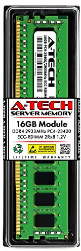 A-Tech 16GB Replacement for HPE P03050-091 - DDR4 2933MHz PC4-23400 ECC Registered RDIMM 2Rx8 1.2V - Single Server Memory RAM Stick (P03050-091-ATC)
