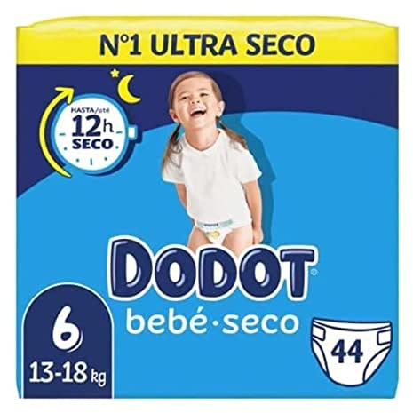 Dodot Windel, Modell BEBE SECO T-6, 13-18 kg, 44 Stück