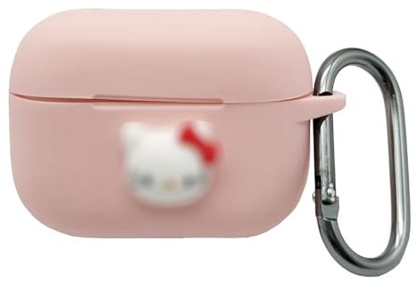 Seadream Cartoon-Schutzhülle für Airpods Pro, 2. Generation 2022, Kawaii, Silikon-Schutzhülle, 3D, niedliche Katze, Tierfigur, mit Metall-Schlüsselanhänger, kompatibel mit Airpods Pro 2