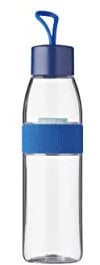 Mepal - Botella de agua Ellipse - Botella de agua reutilizable - Botella a Prueba de Fugas apta para Bebidas Carbonatadas - para Adultos y Niños - Sin BPA - 500 ml - Vivid blue