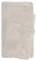 Homie Living Badteppich, Badematte kuscheliger Flauschiger weicher Flor l rutschfest und Waschbar Porto Azzurro (80 x 150 cm, Creme beige)